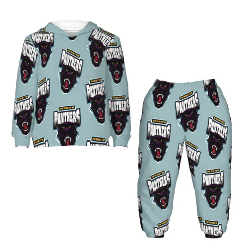 NRL Penrith Panthers Children's Hoodie Suit