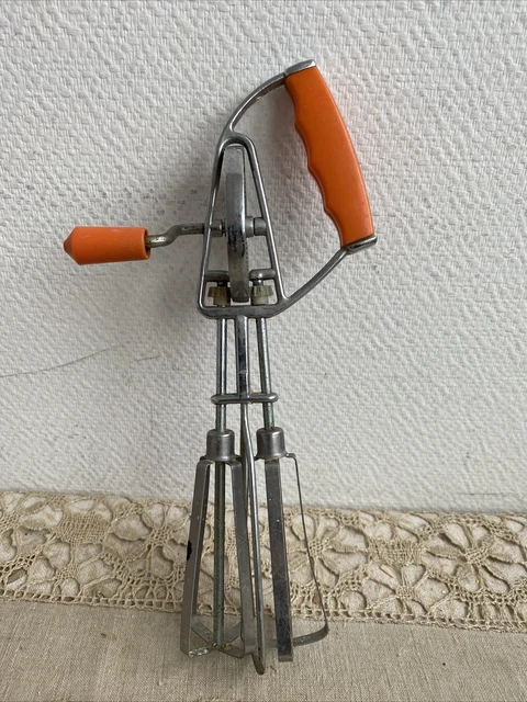 FOUET BATTEUR MANUEL Ustensile De Cuisine Ancien EUR 20,00 - FR