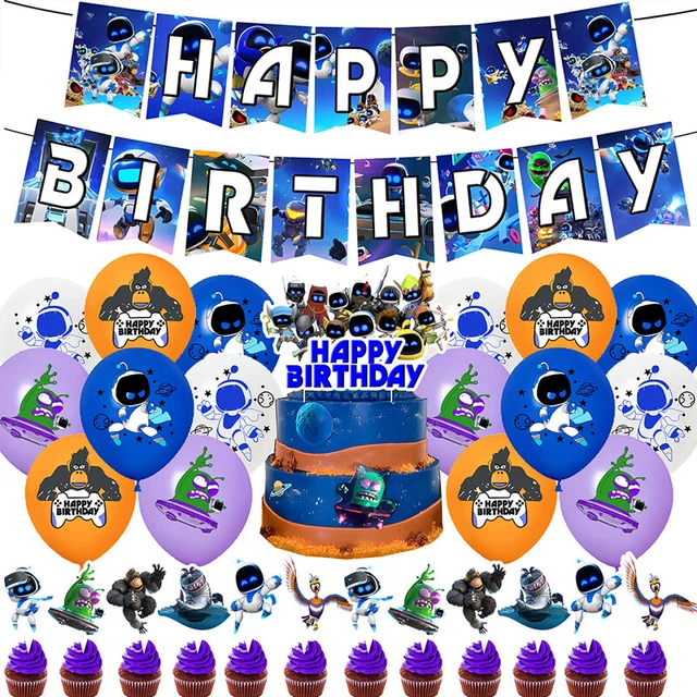 thumbnail image 2 of Bessmoso Fall Birthday Decorations - 33-Piece Pumpkin Theme Party Kit With Banner, Balloons & Garland 2 of 11
