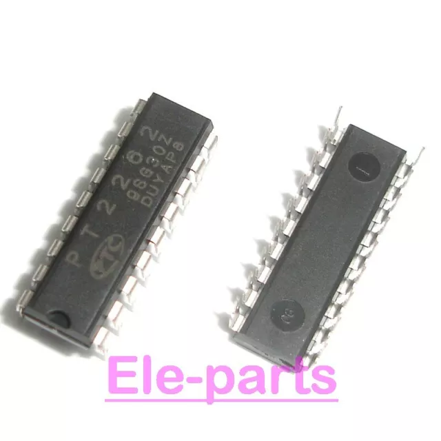 50 PCS PT2262 DIP-18 2262 Remote Control Encoder Integrated Circuits