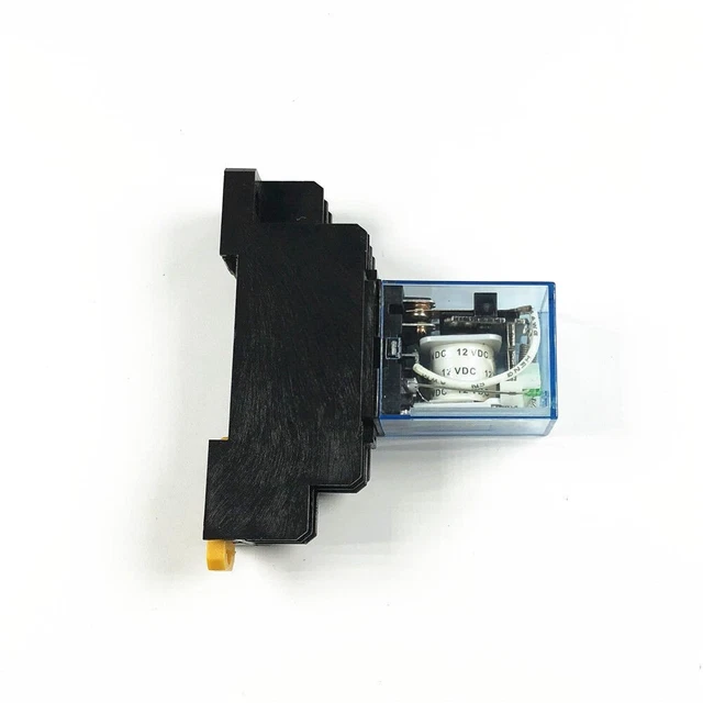 New 240V AC 8Pin Coil General Purpose Relay DPDT With Socket Base Included UK K