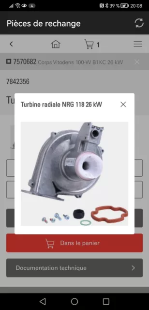 Turbine radiale NRG 118 26 kW 7842356