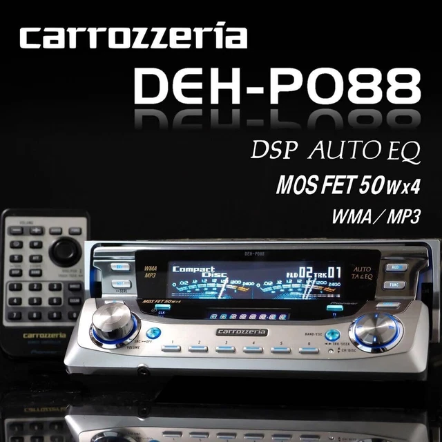 Carrozzeriaカロッツェリア DEH-P088 CD/1DIN/2DIN CarrozzeriaCarrozzeria DEH-P088 CD/1DIN/2DIN | eBay