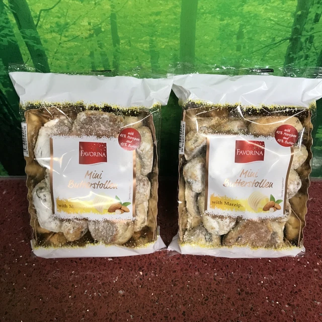 2 X Mini Burro Rubato con 45% Marzapane e 10% Burro con Uva 02.01.2024
