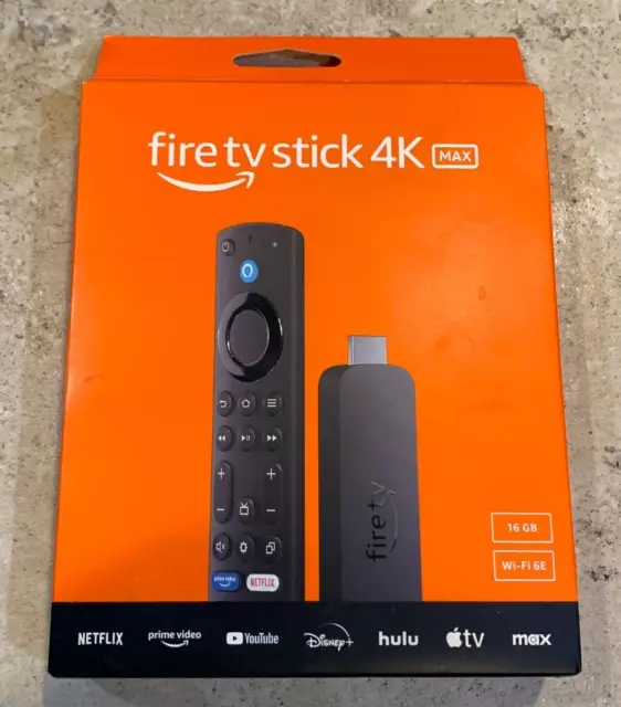 Amazon Fire TV Stick 4K Max 2nd Gen 16GB,  Wi-Fi 6E Newest Model 2023