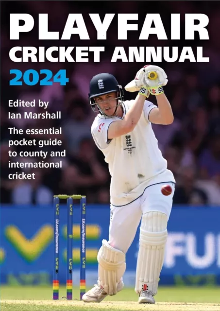 Playfair Cricket Annual 2024 by Ian Marshall Paperback