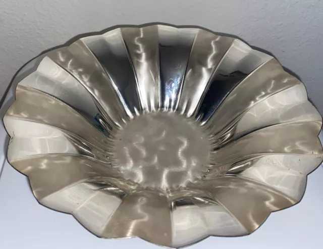 VINTAGE Versilbert Anlaufgeschutzt Silverplate Candy Dish Bowl - Made in Germany