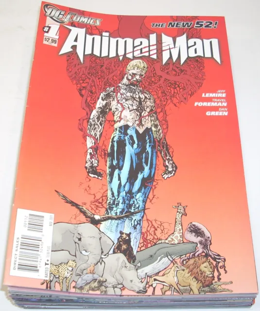 DC Comics ANIMAL MAN 1-29 (of 29) + Annual 1 & 2 Complete Series 2012 New 52