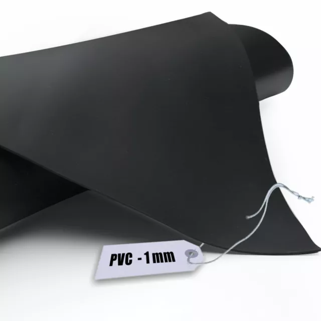 Teichfolie PVC 1mm schwarz Zuschnitt - SIKA - Deutsche Qualität