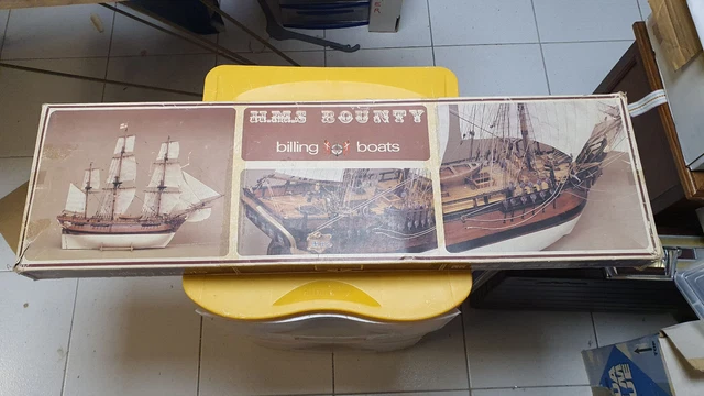 Maquette Bateau HMS Bounty Billing Boats 492+493 - Échelle 1:50 - Bois