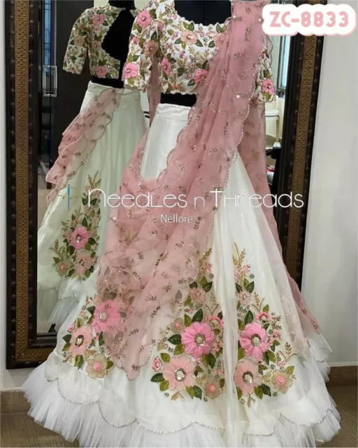 Designer Lehenga Choli Lengha Indian Wedding Party Pakistani Wear Bollywood