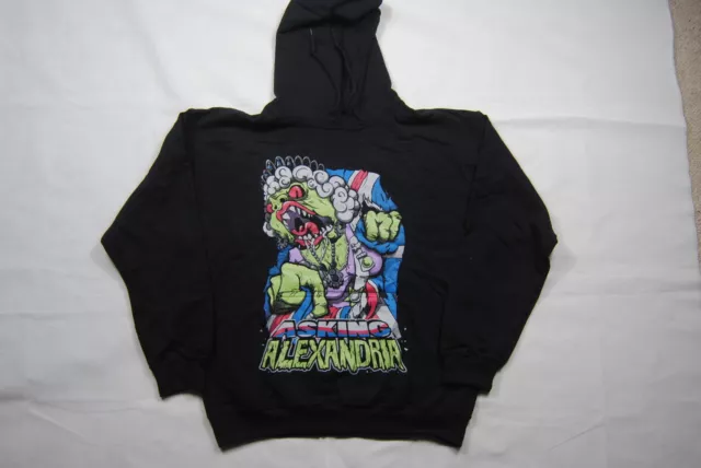 Asking Alexandria Elizabeth Uk Bulldog Kapuzenpullover Kapuzenpullover Neu Offiziell