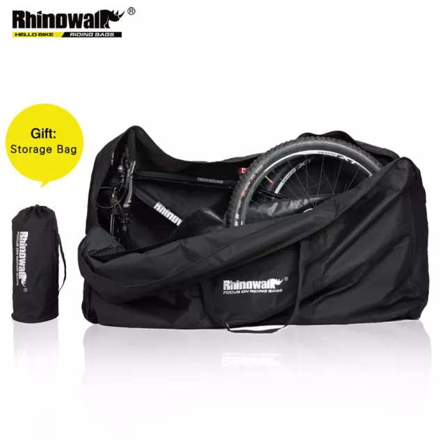 Rhinowalk Bike Travel Bag Bicycle Transport Carrying Case Carry Bag for 26inch