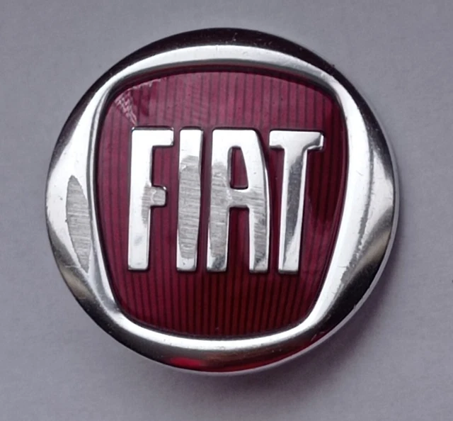 FREGIO LOGO STEMMA Rosso 120 Mm Posteriore Per Fiat Fiorino Ducato Multipla Qubo EUR 19,99