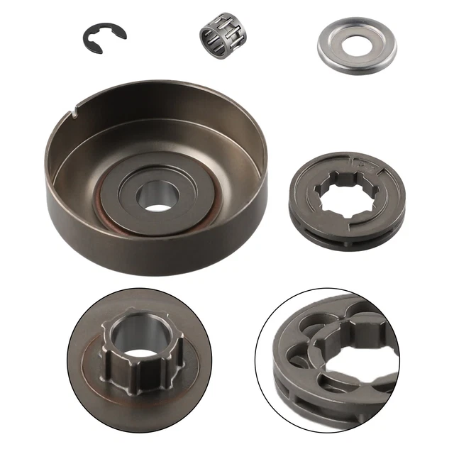 thumbnail interactive-video image 1 of Adefol 3/8LP Clutch Drum & Sprocket Kit For STIHL MS170, MS180, MS250, MS251, 017, 018, 023, 025 (7 Tooth) 1 of 4