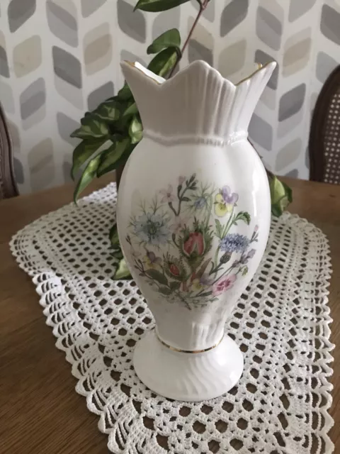 aynsley wild tudor vase