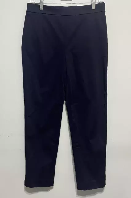 Ann Taylor Women's Blue The Ankle Pants High Rise Slim Leg Side Zip Size 4 NWT