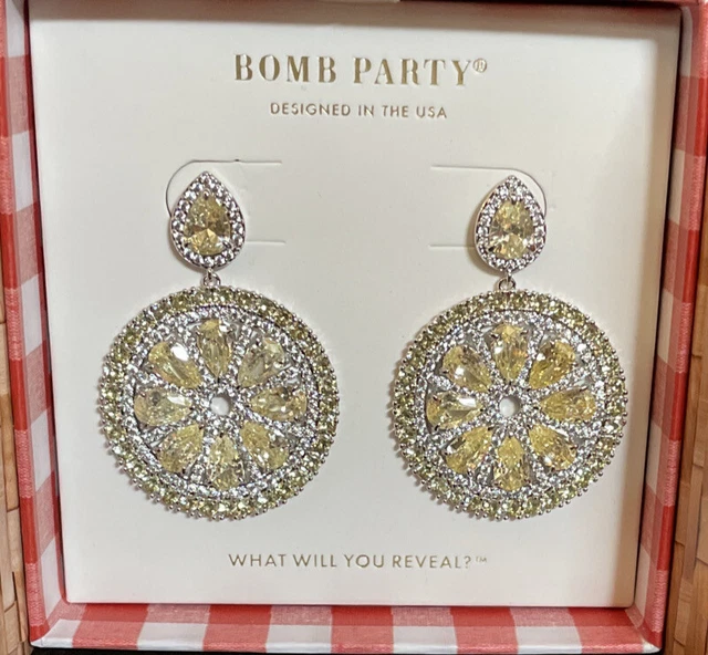 Bomb Party Market Fresh Statement Earrings Sneak Peak! They will be re