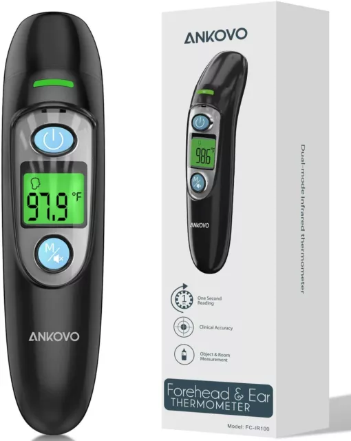 Forehead Thermometer Non Contact For Adults And Ear Thermometer Digital Infrared