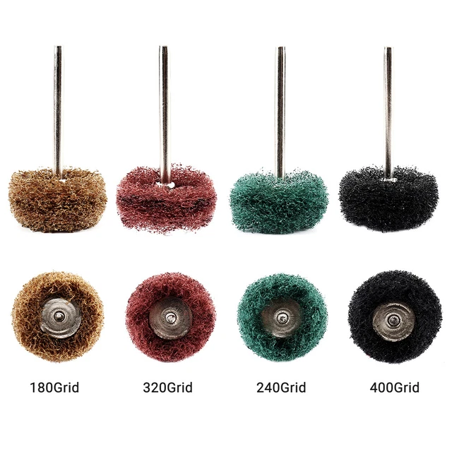 40PCS POLISHING MOP Buffing Wheel Polish Brush Pad Dremel Rotary·Drill
