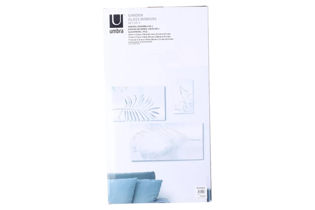 Espejo de pared vidrio transparente