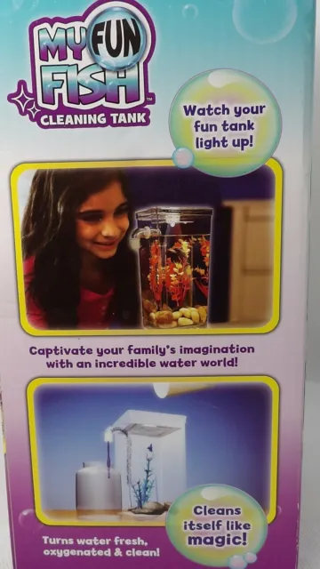 New "MY FUN" for All Ages Self Cleaning Fish Tank 2