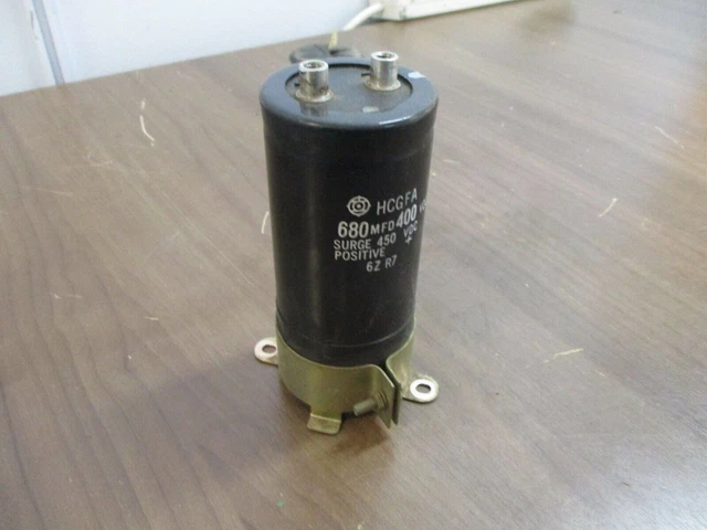 HITACHI CAPACITOR HCGFA 680MFD 400VDC Used $27.52 - PicClick CA