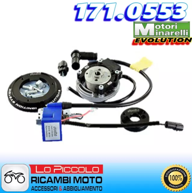 171.0553 ACCENSIONE DIGITALE PVL POLINI RACING YAMAHA AEROX 50 H2O dal 2004--