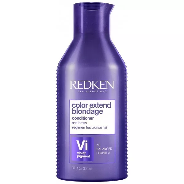 redken  apres-shampoing anti-brass anti-faux reflets color extend blondage 300ml