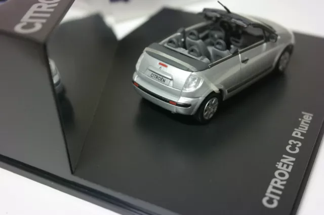 NOREV CITROEN C 3 pluriel - décapotable - gris métallisé Boîte vitrine CITROEN