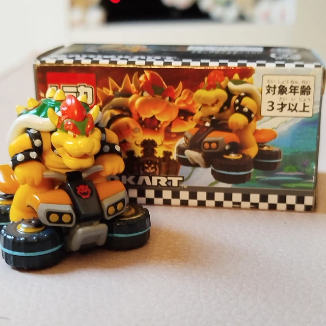 Figurine Mario Kart Bowser - Bato Keshi Racing Erasers - TAKARA TOMY - Occasion Très Bon état