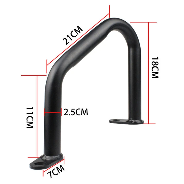 US 2× Motorcycle Engine Guard Steel Highway Crash Bar Engine Frame Protector 3