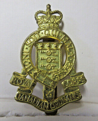Royal Canadian Ordnance Corps Cap Badge