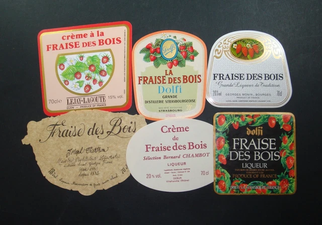 Vieille étiquette Publicitaire SIROP D'ORANGE FANTAISIE - Super Déco Vintage