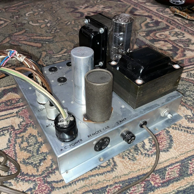 VINTAGE TUBE AMP Chassis 5U4 12AX7 6BQ5 Transformers 100.00 PicClick