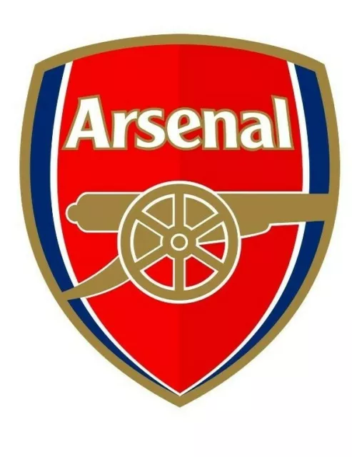 Arsenal Fc - Edible Icing Image - Cake Decoration - 10Cm X 8.5Cm