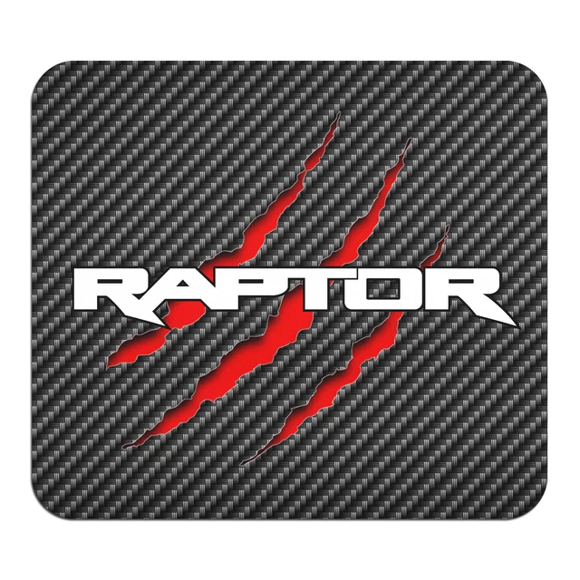 FORD F-150 RAPTOR Claw Marks Carbon Fiber Look Graphic PC Mouse Pad EUR ...