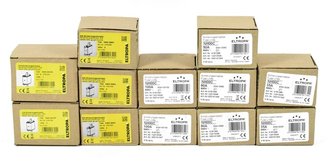 Posten Eltropa NH-Sicherungseinsätze, ENH0063, ENH00100, ENH0050, ENH0080 etc.