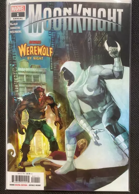Moon Knight Annual #1 Marvel 2022 VF/NM Comics