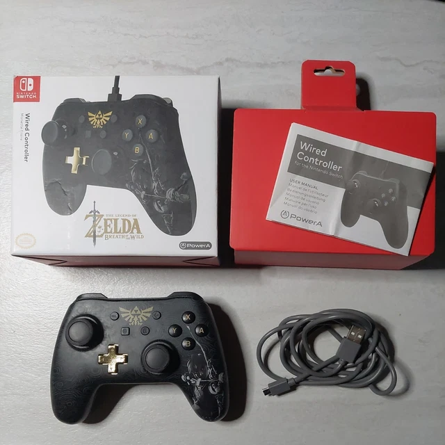 POWER A NINTENDO Switch Wired Controller ZELDA Breath Of The Wild