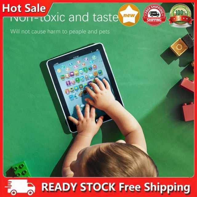 Learning Machine Tablet English Educational Toy for Toddlers Kids (Black)