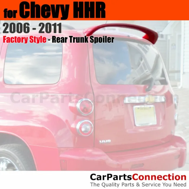 Painted ABS Rear Trunk Spoiler For 2006-2011 Chevrolet Chevy HHR WA9260 RED