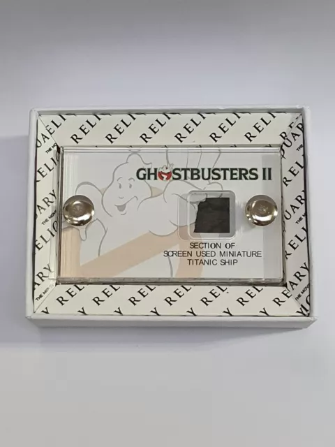 Ghostbusters 2 Screen Used Movie Prop Film display ILM model piece with COA.