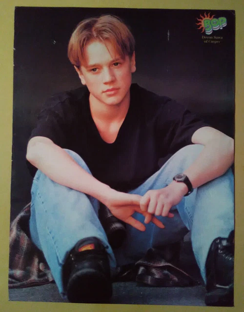 MAGAZINE PINUP~ DEVON SAWA ~1990s ~Sitting pose £4.28 - PicClick UK