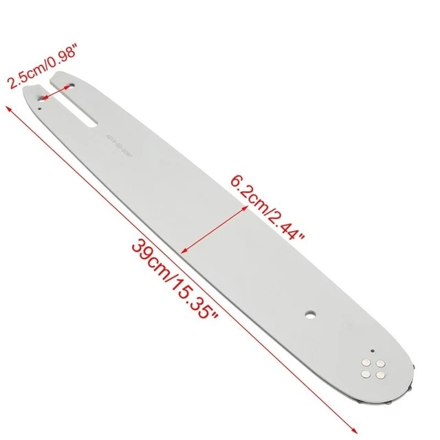 Barre Guidage Tronçonneuse MZ 35cm + 2 Chaînes Pour Stihl MS170 MS180 MS181