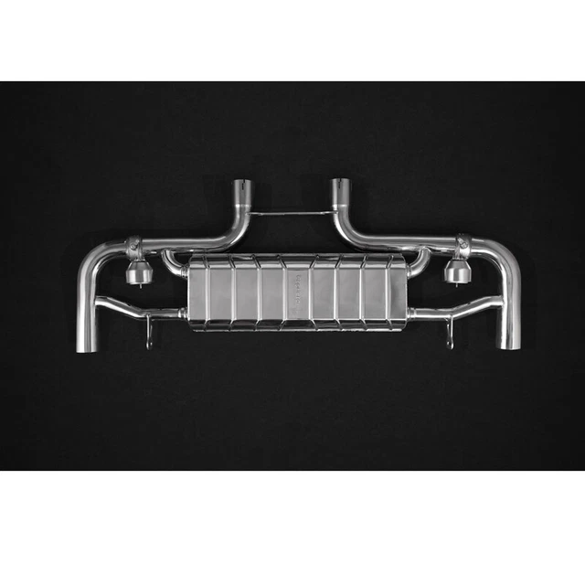 Capristo Valved Exhaust System Mid-Pipe with Remote Mercedes GLC43 AMG 2016