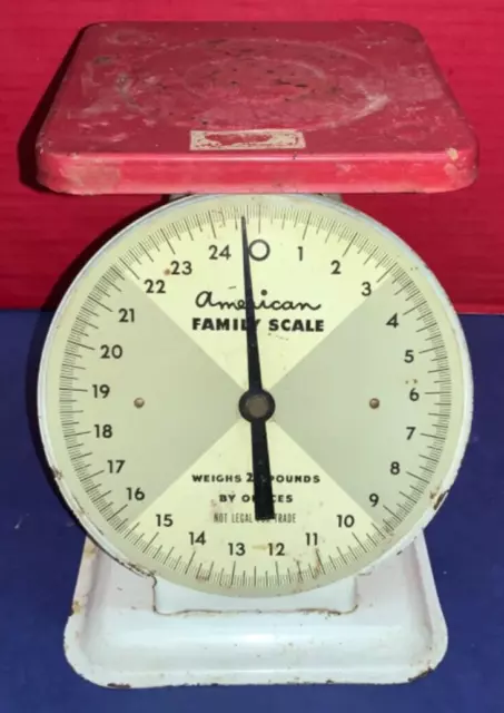 Vintage American Family Scale - General Household Scale - 24 lbs.