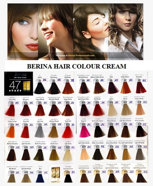 Colour Chart  Berina