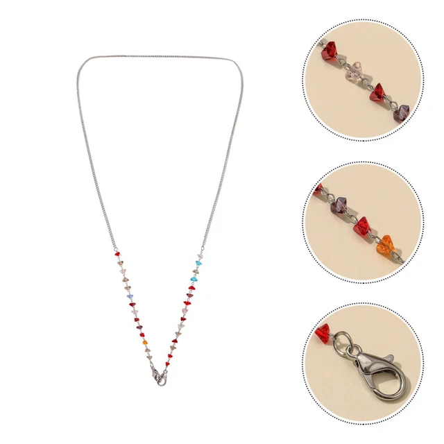 Eyeglasses String Anti Drop Miss Trendy Sunglasses Beaded Eyeglass Chain