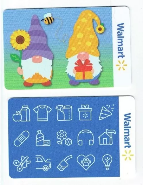 Walmart Gift Card 2023 - Lot of 2 - Mom - With Love - Collectible - No  Value